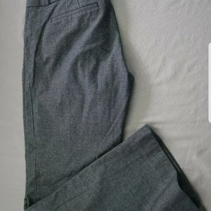 Banana Republic Sloan Flare in Navy Stripe Pants